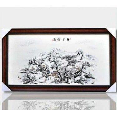 定制瓷板画 山水瓷板画定做 个性瓷板画定做