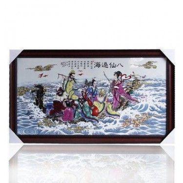 定制陶瓷壁画公司 贴花陶瓷壁画厂家 手绘陶瓷壁画定做