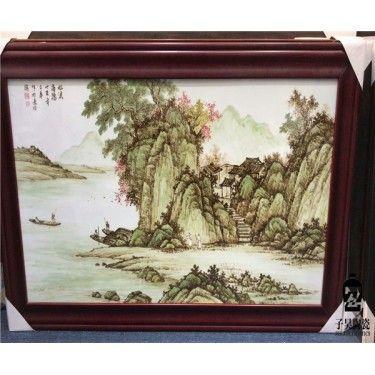 艺术瓷板画定做 定制瓷板画 瓷板画订制