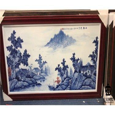 瓷板画公司 个性瓷板画定做 定制陶瓷壁画