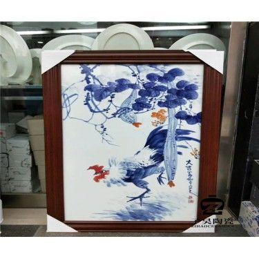瓷板画订制 瓷板画厂家 瓷板画价格