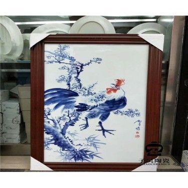 艺术瓷板画定做 创意背景瓷板画 订制壁画