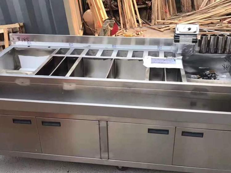 昆明酒吧调酒台工作台 鸡尾酒工作台冷藏工作台