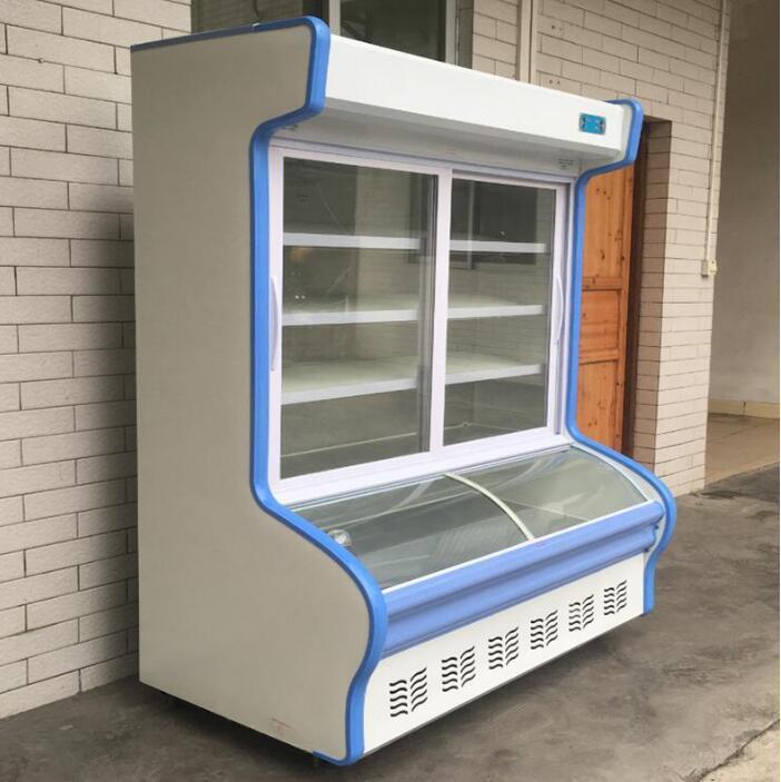 成都自助选菜柜麻辣烫点菜柜双温冷藏冷冻点菜柜