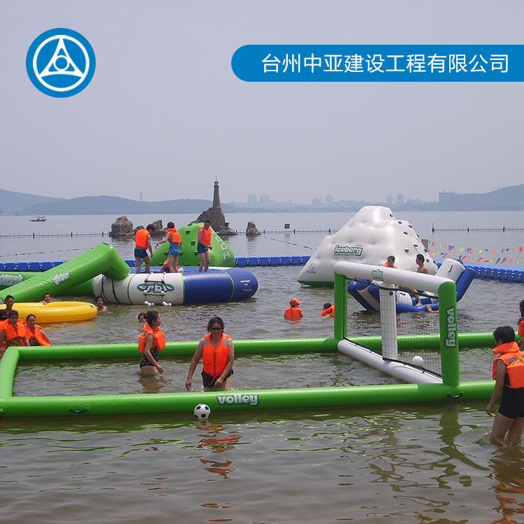 水上乐园平台浮筒 河源浮筒 中亚水上工程