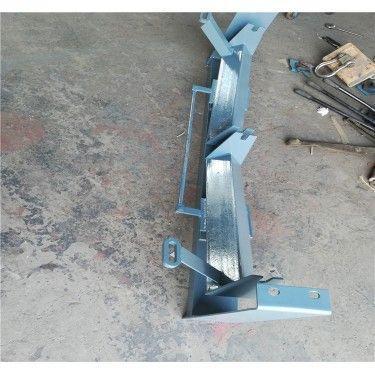 厂家直销缓冲托辊工厂车间上调心托辊89*750槽型托辊支架可定制