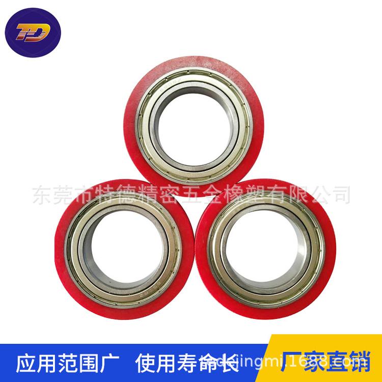 广西批发生产物流业耐磨PU胶轮厂家