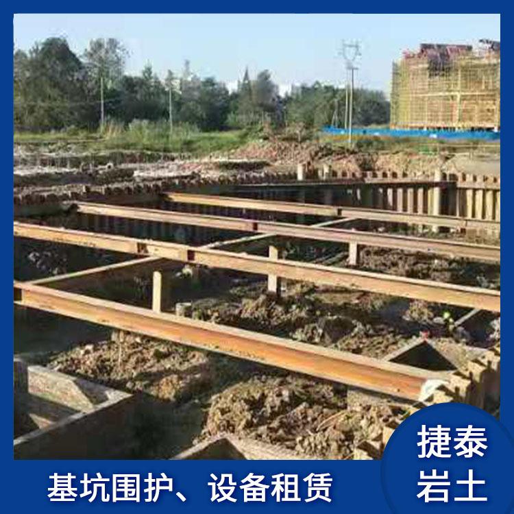 天台钢板桩 热轧钢板桩工地施工 捷泰钢板桩出租商家