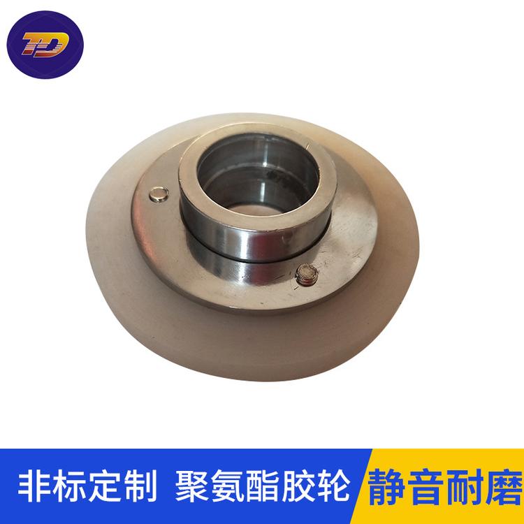深圳生产定制物流业耐磨PU胶轮价格