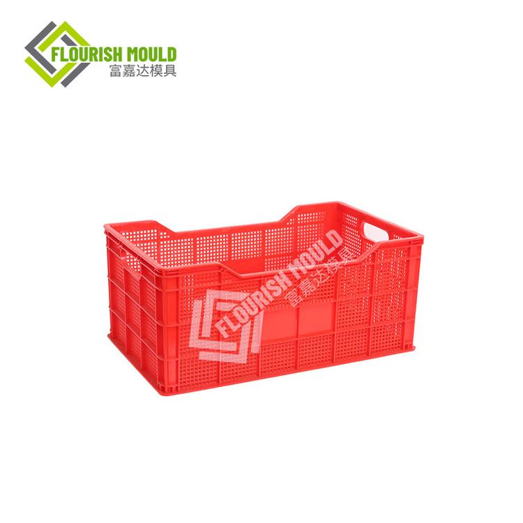 丽水模具 富嘉达注塑模具厂定制 塑料篮周转箱模具