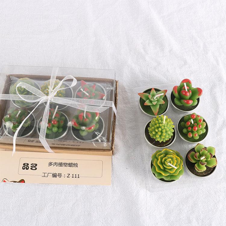郴州蜡烛 圣坤蜡艺 仙人掌蜡烛