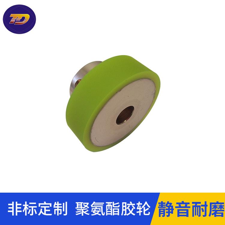 广东可定制生产物流业耐磨PU胶轮厂家