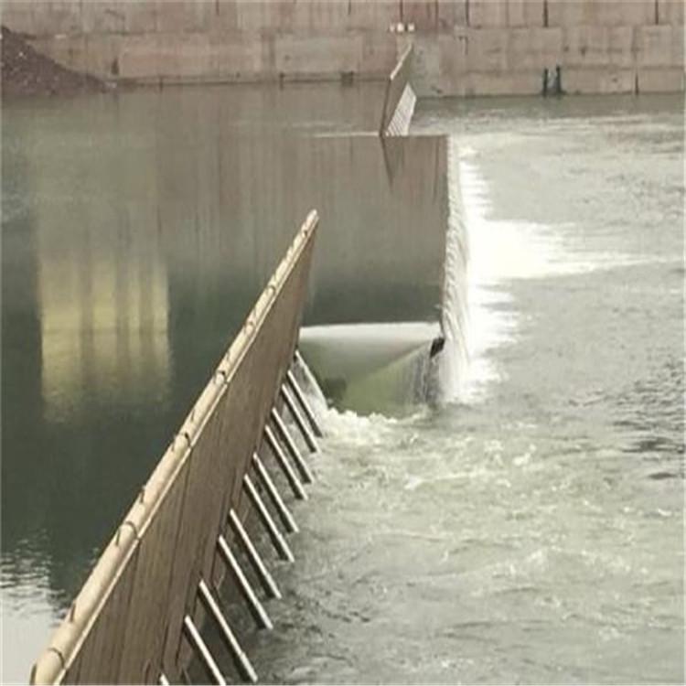 黄陵钢结构翻板闸门 液压坝钢坝 厂家【瑞鑫水工】