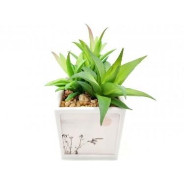 厂家直销 仿真芦荟多肉植物盆栽加厚 仿真花摆件