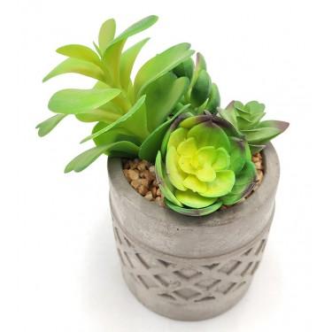 仿真植物 东莞定制多肉盆栽 DIY组合仿真绿色小盆栽摆件