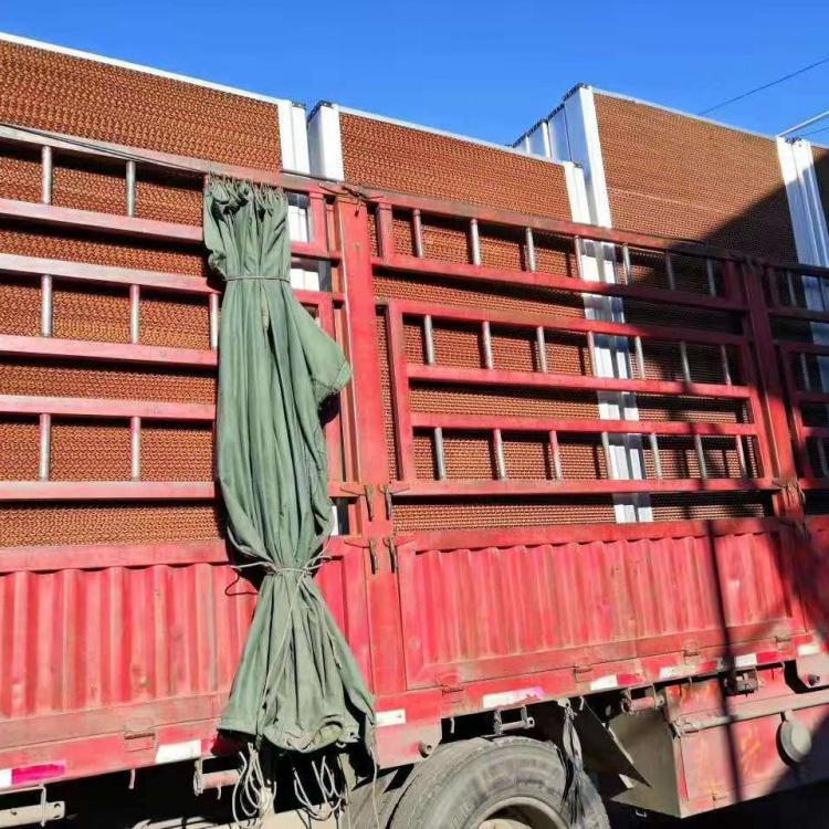 山东多面体批发定制15公分铝合金水帘 车间厂房 养猪场专用降温水帘湿帘