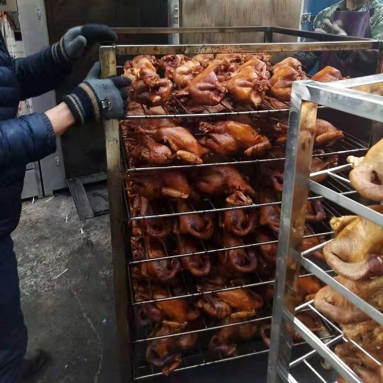 小型多功能烟熏炉  熟食店专用烟熏炉  全自动烟熏炉生产厂家