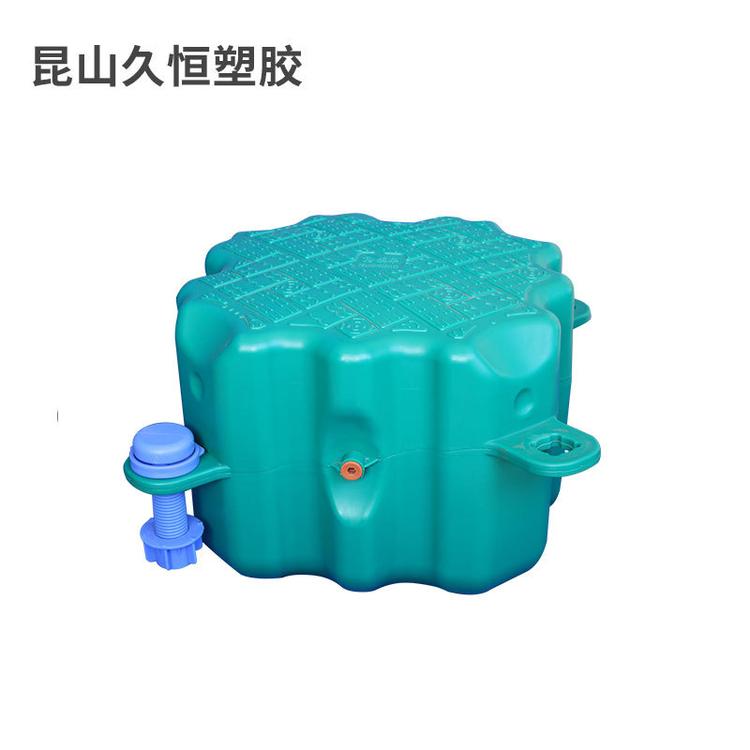 厂家定制 吹塑联体浮筒 水上舞台龙舟码头竞赛平台 烟花平台