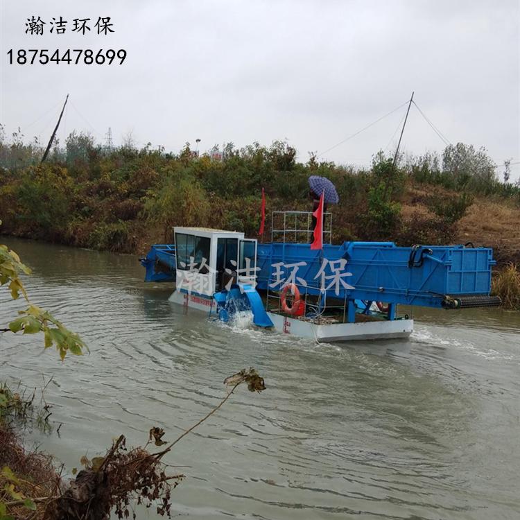 厂家直供割草船 水葫芦收割船供应商 河道除草船现货直供