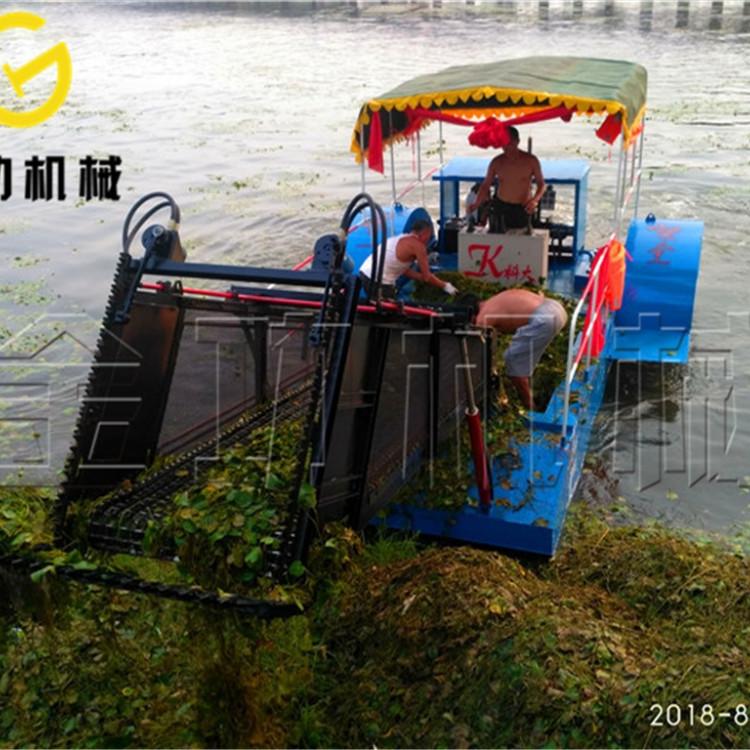 大面积水域 水生植物打捞船  河面治理船