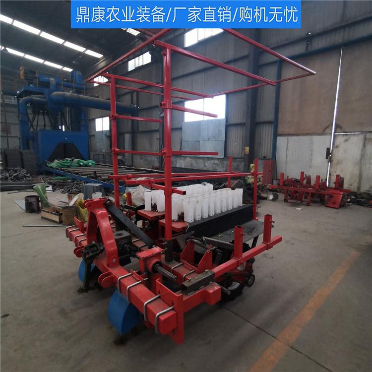 两行辣椒移栽机厂家直销 蔬菜移栽机报价多功能农业移栽机械