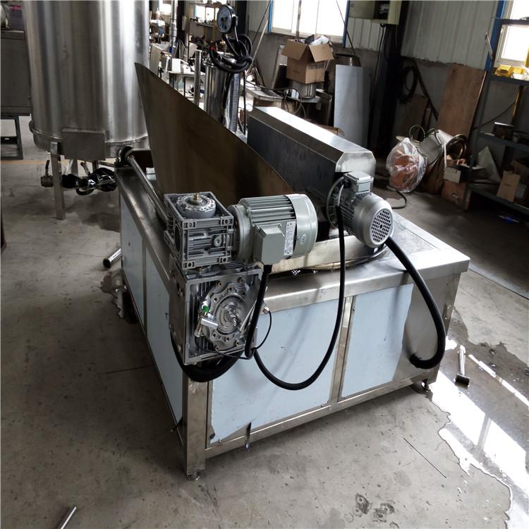 中果油炸设备 全自动商用油炸锅 厂家定制大型油炸机 电加热油炸机