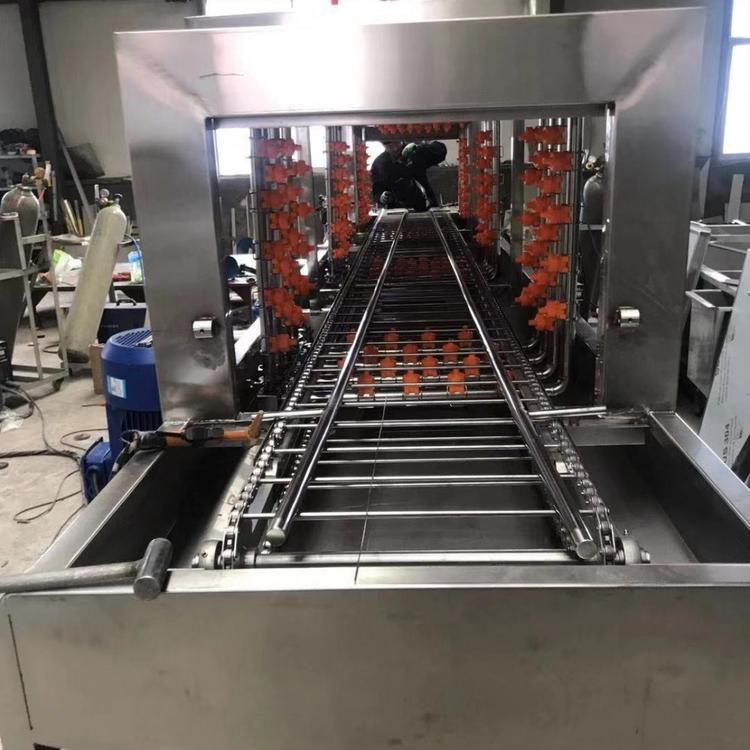 厂家直销全自动洗筐机 蔬菜水果筐清洗设备 高压喷淋周转箱清洗机