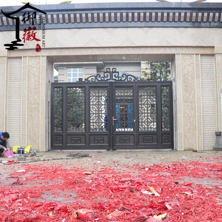 铝合金别墅大门 定制别墅大门 铸铝门