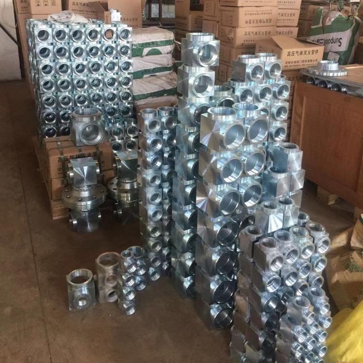 厂家直销消防气体灭火高压管件  弯头