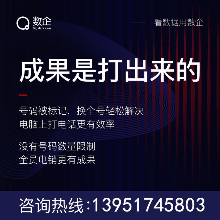 智能呼叫中心 电话循环拨打软件 拨打网络电话的软件  数企