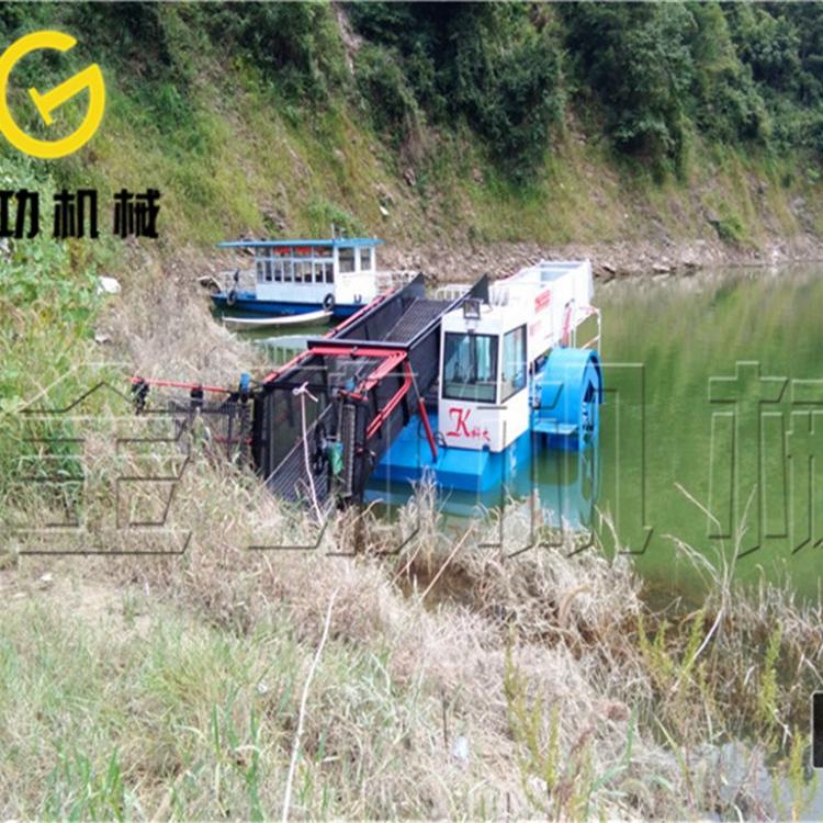 水面清洁保洁船厂家 水面垃圾清漂物打捞船 库区清漂船