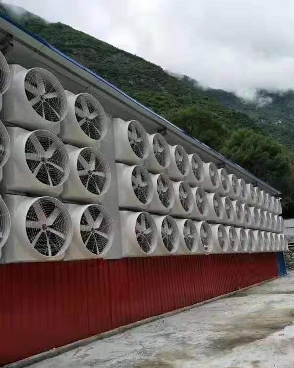 厂家直销1260型玻璃钢直连风机 防腐静音耐腐蚀降温风机
