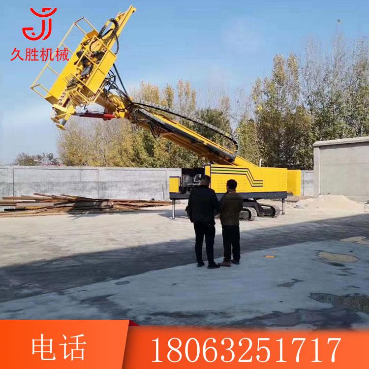 履带式锚固钻机 护坡支护工程用小型电动液压锚固钻机 护坡钻机