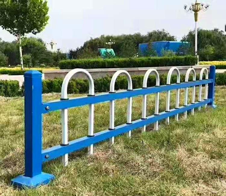 定制锌钢草坪护栏学校小区别墅围栏铁艺栅栏铝合围墙园林绿化护栏户外工程围栏