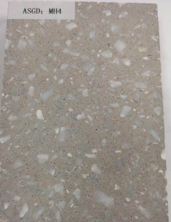 浅灰3-5石子系列银川无机防滑耐磨水磨石砖 商场餐厅水磨石地砖 银川水磨石地板砖