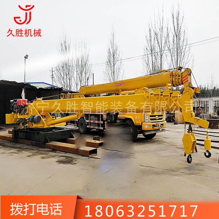 操作灵活码头用吊机 船上用甲板吊 渔船用起重机厂家