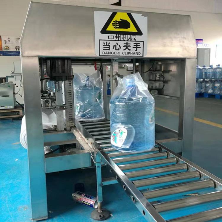 套袋机 大桶水全自动半自动套袋机桶装水覆膜套袋设备