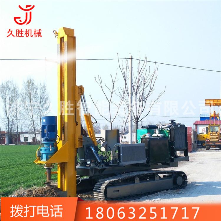 光伏打桩机 液压钢履带打桩钻孔机 高原太阳能工程打桩设备压桩机