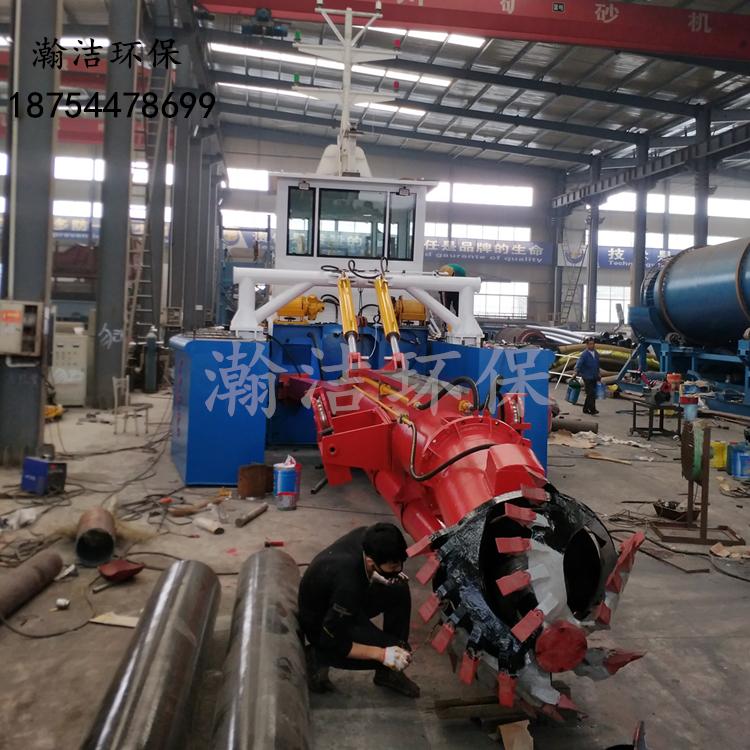 绞吸船_全液压式挖泥船出售 河南挖泥抽沙船订制