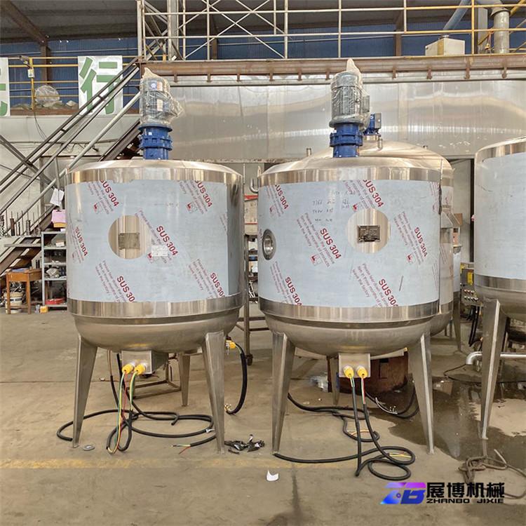 厂家直销304不锈钢化工液体膏体搅拌罐反应釜日化搅拌机