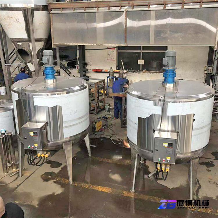 100升巧克力酱配料罐小型脱色釜食品液体熬制罐不锈钢老化罐