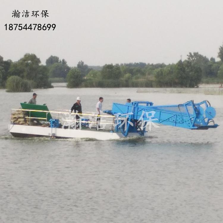 割草船加工定制 水库垃圾清理船现货_山东湖面保洁船厂家直销