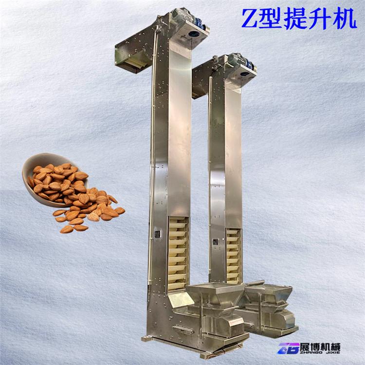 提升机Z型斗提机花生瓜子无破碎提升机粉体垂直输送机