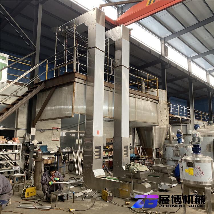 金属粉Z型斗式提升机304不锈钢颗粒上料机包装机配套提升机