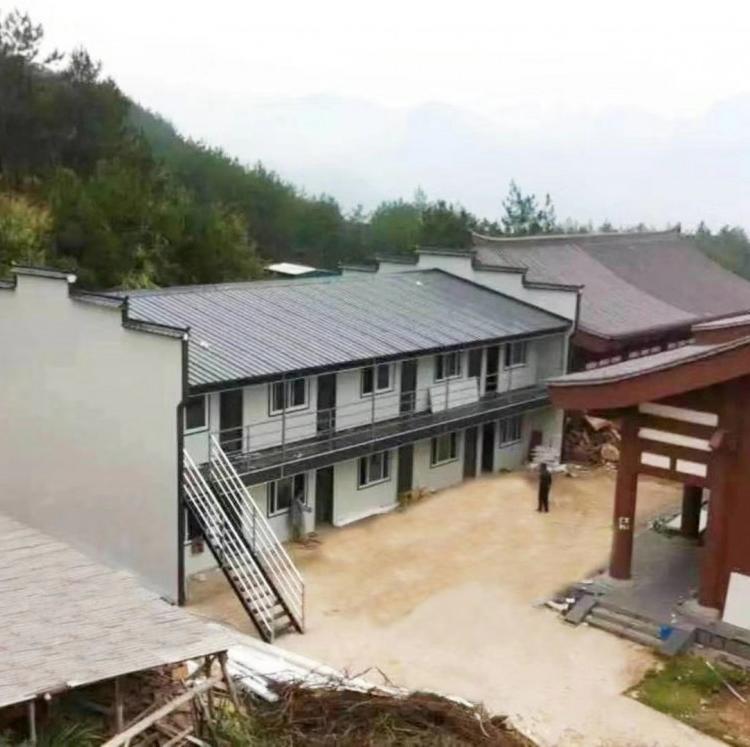徽派活动板房价格 马头墙板房设计 大量现货