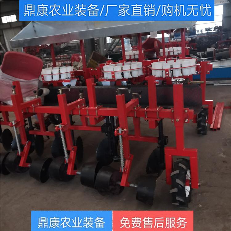 鼎康丹参黄芩移栽机 蔬菜药材移栽机加工定制 栽苗旋耕起垄一体机