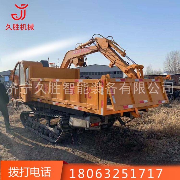 全地形履带随车挖掘机 履带四不像随车挖 履带随车挖抓木机一体机