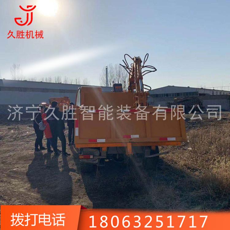 履带四不像随车挖运输机 加宽履带四不像随车挖 490发动机工程履带运输随车挖