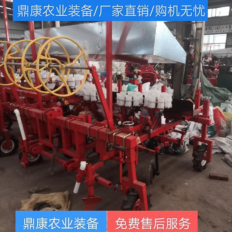 药材移栽机价格 鼎康移栽机生产厂家 多行多功能药材蔬菜移栽机