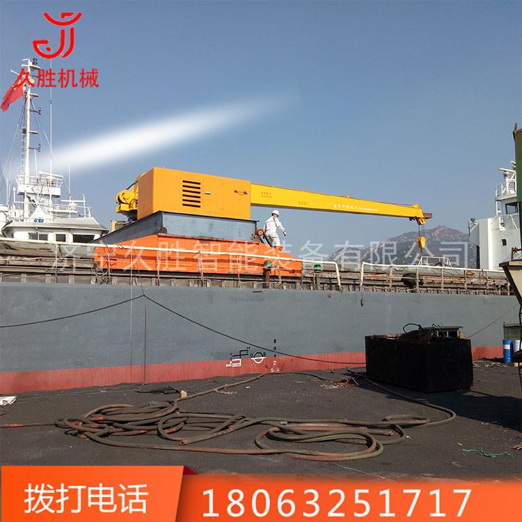 热销港口码头作业吊机 水上作业大型克令吊 大型渔船船尾船吊